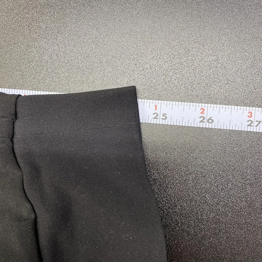 Athleta Attitude Lined Pants Womens 10P Black Ruched Jogger Activewear Pull On - Picture 11 of 13